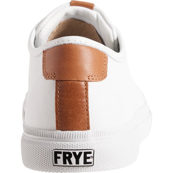NEW Frye Gia Sneakers - Leather For Women  White  563sn - Picture 5 of 11